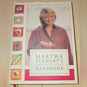 Martha Stewart's Hors D'Oeuvres Handbook, Hard Cover, Like New Condition!